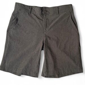 Men's Gray Hybrid Performance Shorts. Sz 32